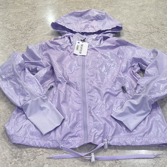 Lilac Shine Bomber Jacket - Picture 2 of 5